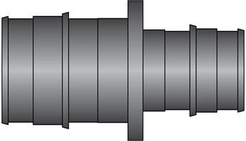 1" × 3/4" PEX F1960 HPP Coupling