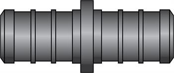 1/2" × 1/2" PEX HPP Coupling