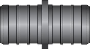 3/4" × 3/4" PEX HPP Coupling