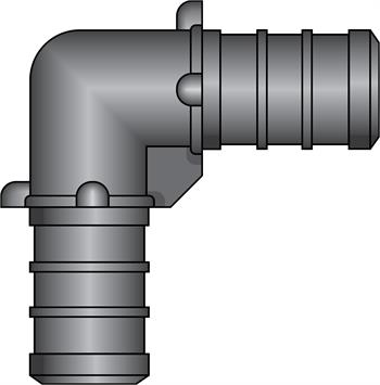 1/2" × 1/2" PEX HPP Elbow