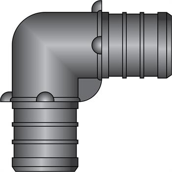 3/4" × 3/4" PEX HPP Elbow