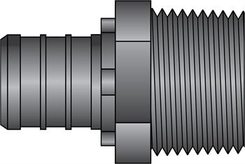 3/4" PEX × 3/4" MNPT HPP Adapter