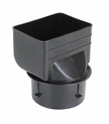 Downspout Adapt. 3" x 3" x 2" rect