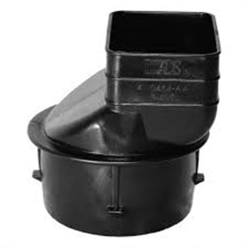 Downspout Adapt 4" square