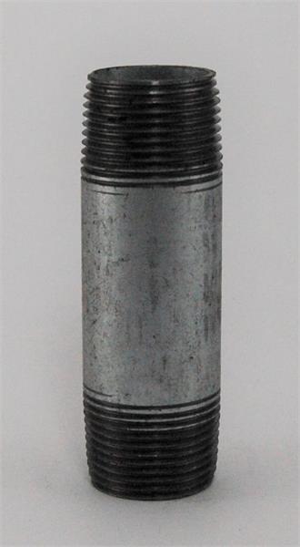 NIPPLE 3/8" x 6" Galv