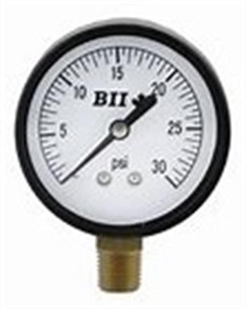 PRESS GAUGE 30psi 1/4" LM 4.5" Dial