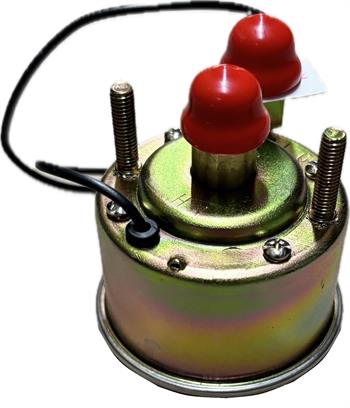MURPHY Diff PG 0-15 psi 2" SS Case, 1/16" Hex Adj