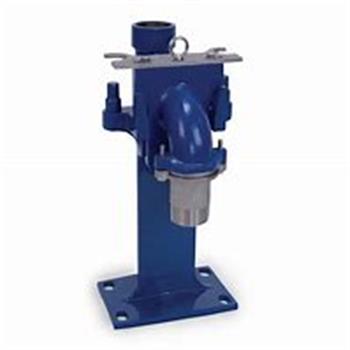 FREE FLO RAIL BASE 2" CI w/ Elbows 3/4" x 1" Guide Plate 