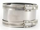 FLEX RUBBER COUPLING P Ser 1.25" x 1" cop x pl